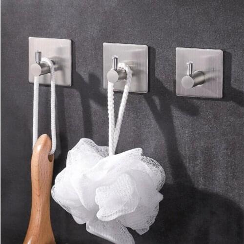 Vidric SUS 304 Material Clothes Rack cloth hook wardrobe Robe Hook for Bathroom Hanger Accessory Hanger Drill Free