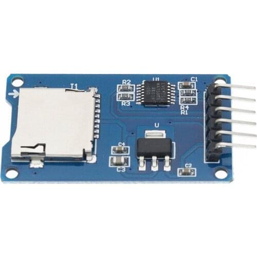 100pcs High Quality Good Micro SD Storage Board TF Card Reader Memory Shield Module SPI