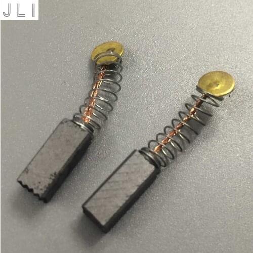 JLI 20 pcs Carbon brush little generic electric grinding with carbon brushes spring micro motor power tool accessories