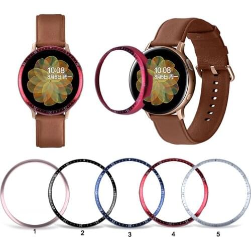 Accessories Bezel Ring Watch Case Cover Band Strap for Samsung Galaxy Watch Active 2 40mm 44mm