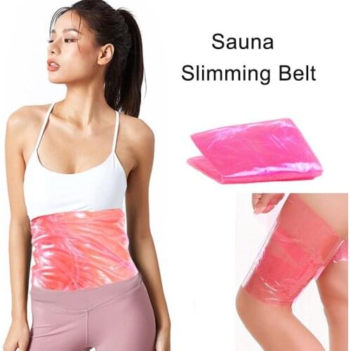 Hot selling Sauna Slimming Belt Waist Wrap Shaper Burn Fat Cellulite Belly Lose Weight Waist Massage Belly
