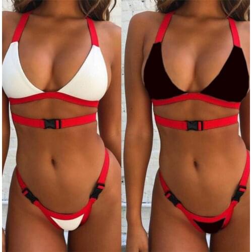Bikinis Swimming Suit Print Striped Sexy Swimsuit Swimwear Biquini Push Up Bikini Set Women Bathing Suit Women Badpak Plus Size