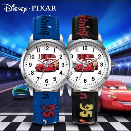 Disney Top Original CARS PIXAR cartoon Children Watches waterproof Boys Girls Kids Party Gift Clock Wrist Relogio Feminino 5501