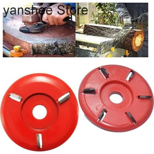 90mm wood carving disc for 22mm angle grinder, machete, 3 / 6 tooth arc grinder and turbin e planer