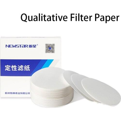 Rapid/Medium/Slow Speed Filter Paper Qualitative Filter Paper for Laboratory Chemical Analysis 2 Boxes/Lot