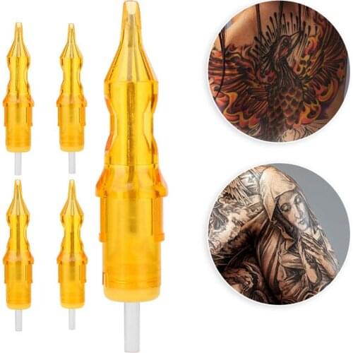 Newest 10PCs Disposable Tattoo Cartridge Needles 1RL/3RL/5RL/7RL/9RL/11RL/14RL/5RS/7RS/9RS/11RS for Microblading Tattoo Machine