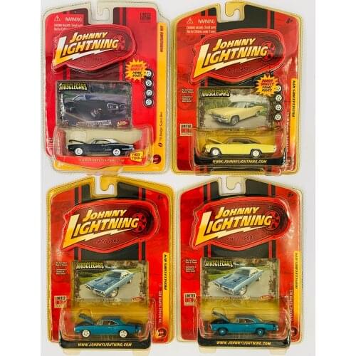 Johnny Lightning 1/64 Chevrolet Dodge Diecast Collection of Simulation Alloy Car Model Children Toys