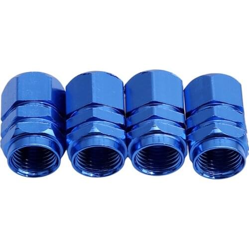 Aluminum Alloy Car Wheel Tire Valve Caps Tyre Rim Stem Covers Airdust Waterproof For Automobiles Motorcycles Trucks Bikes