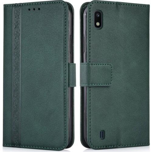 Wallet Leather Case for Samsung Galaxy A10 A105 A105F A105F-DS 6.2'' Back Cover Phone Flip Case for Samsung A10 SM-A105F Case
