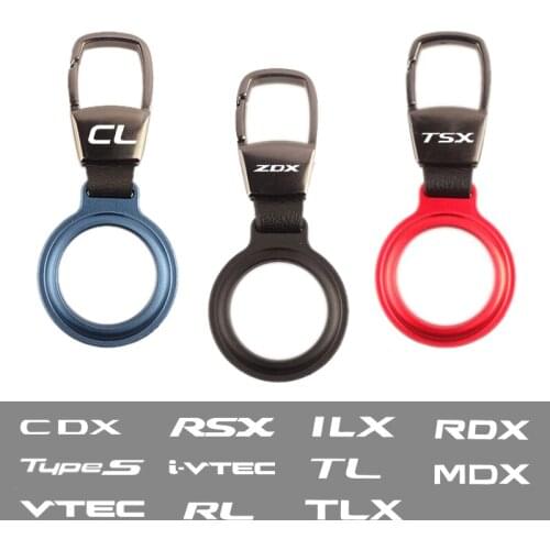 Magnetic Metal Protective Airtag Case car Keychain For Acura CL CSX ILX MDX NSX RDX RL RLX TL TSX ZDX car Accessories
