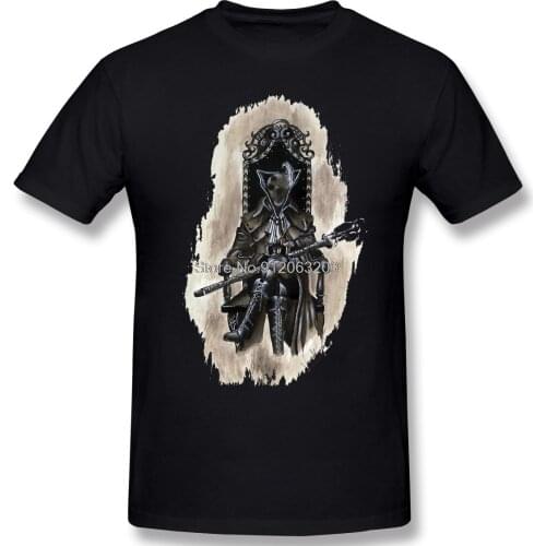 Fashion An Honest Death Clothes Design Bloodborne Dark Souls Horrible Games Camiseta Men T-Shirt