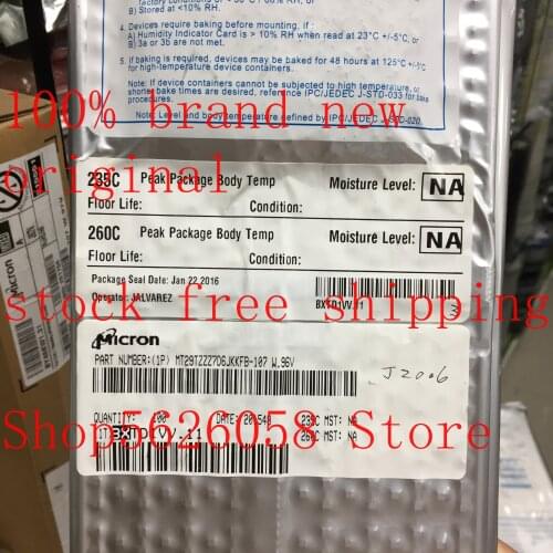 MT29TZZZ7D6JKKFB-107 W.96V JZ006 MTFC64GAOAMEA-WT BGA 100% new original 1PCS/LOT STOCK