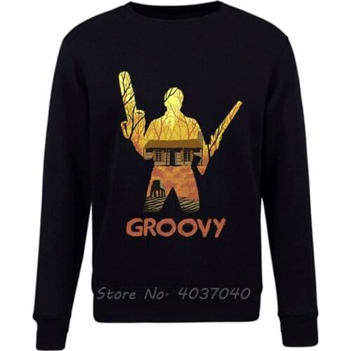 Ash Vs The Evil Dead Army Of Darkness Movie Inspired Men Hoodie Autumn Spring Casual Pullovers Sweatshirt Harajuku Streetwear