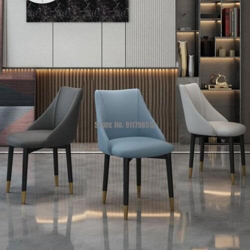 Nordic dining chair light luxury backrest chair home stool modern minimalist net red makeup desk chair restaurant dining table