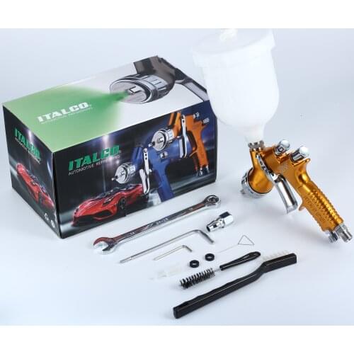 Original t Italco spray guns gti pro lite HVLP spray gun GTI/TTS professional sprayer golden paint gun made in UK