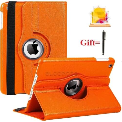 360 Rotating Case for iPad Mini 5th Generation 2019 Stand Tablet Multi-Angle Wake Sleep Cover for iPad Mini 4 A2133/A2124/A2126