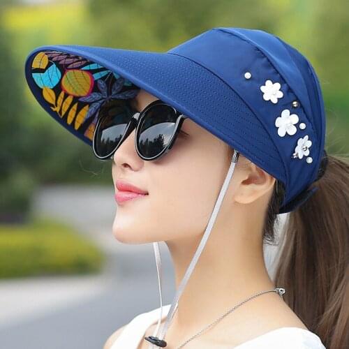 2021 Summer Hats For Women Chapeu Feminino Beach Sun Hats For women New Fashion Outdoors Visors Panama Floppy Girl Cap Sun Hat