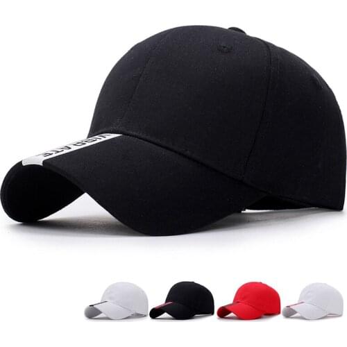 Summer Cotton men baseball cap adjustable fashion brim embroidery dad hat hip-hop hats outdoor leisure sports caps snapback hats