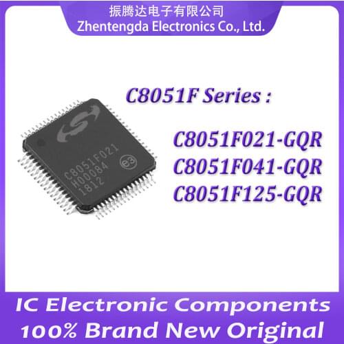 C8051F021-GQR C8051 C8051F C8051F021 8051 8051F 8051F021 8051F021-GQR IC MCU 8BIT 64KB FLASH TQFP-64