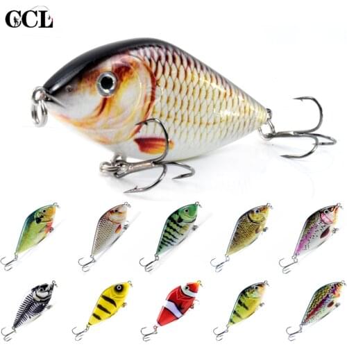 CCLTBA Sinking Jerkbait VIB Wobbler Fishing Lures 7cm 14.5g Hard Jerk Bait Fishing Tackle Pike Bass Crankbait Lures
