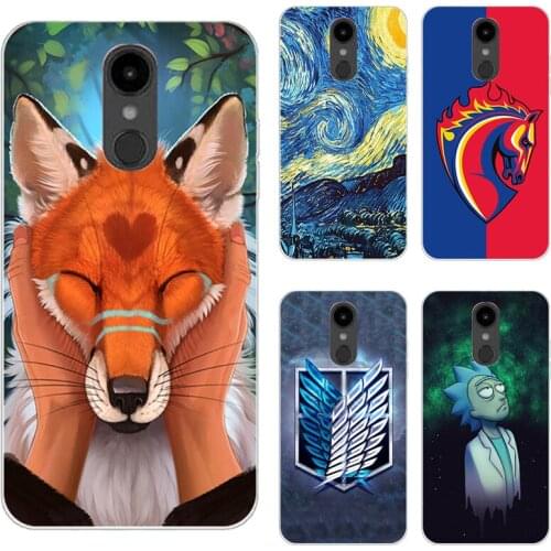For LG K8 2018 LG K9 For LG Aristo 3 2 LM-X210MA Soft Silicone TPU Cool Design Pattern Painted Phone Cover Coque Animal Cases