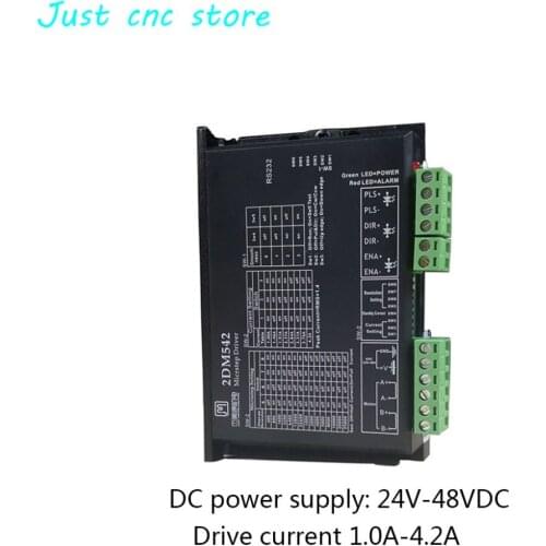 JMC two phase stepper motor driver for 42mm 57mm motor 2DM542 DC 24-50v CNC kit