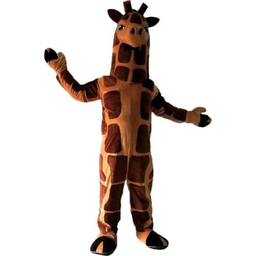 Giraffe Mascot Costume Cartoon Character Adult Size high quality Longteng (TM) 0234