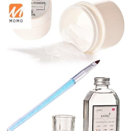 Manicure Acrylic Powder Set Rhinestone Crystal Nail Three-Dimensional Carving Beginner Set UV Nail Extension Manicure Set