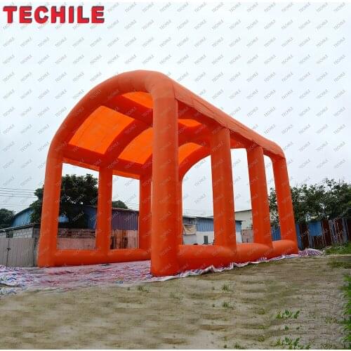 Outdoor customized oxford inflatable Event Exhibition Large Camping Tent