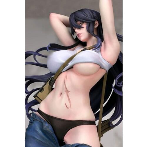 Unpainted GK Resin Figure 1/6 Scale Asaka Kuga Model Kit Self-Assembled Colorless Figures Kit No.81