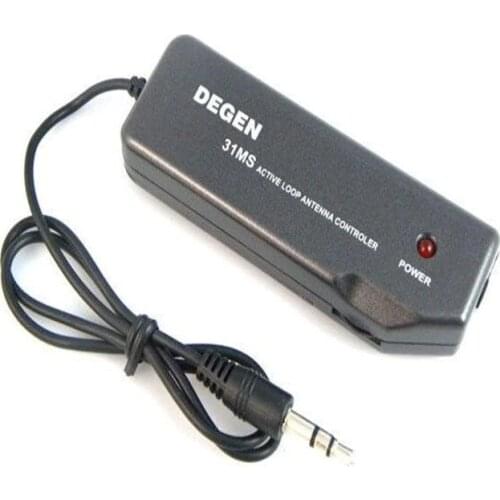 NEW DEGEN DE31MS Indoor Active Soft Loop Antenna For MW & SW Radio Multiband Radio Station