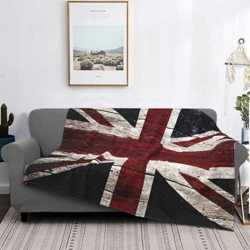 Union Jack Throw Blanket Bedspread Blanket Quilted Bedspread 220 X 240 Beach Cover Up Oversized Hoodie KidS Blanket