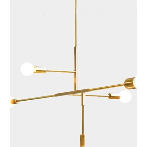 Nordic Modern Gold LED Pendant Lights bedroom dinning room kitchen hanglampen voor eetkamer E27 LED Lamp Edison Light Bulb