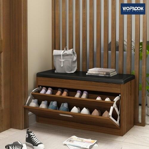Furniture shoes stool simple modern storage stool multifunctional sofa stool shoes cabinet Nordic Vestibule hallway household