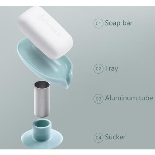 Leaf Shape Soap Box Bathroom soap holder Dish Storage Plate Tray Bathroom Soap Holder Case Bathroom Supplies bathroom gadgets