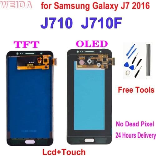 5.5" LCD For Samsung Galaxy J7 2016 J710 J710F J710FN J710M J710H J710A DS LCD Display Touch Screen Digitizer Assembly for J710