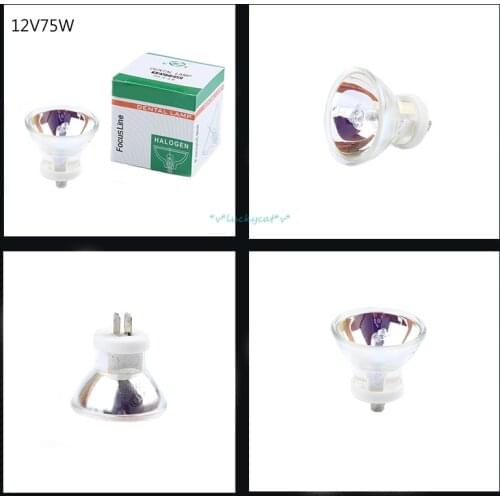 2Pcs Halogen Bulb lamps for Dental Curing Light 12V 75W Dental Tools