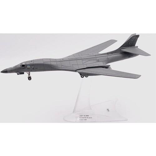21.5CM Diecast 1/200 US B-1B Long-range Strategic Bomber Fighter Aircraft Airplane Models Adult Children Toys Collection Show