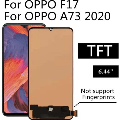 6.44" TFT LCD For OPPO A91 LCD Display Touch Screen Digitizer Assembly Replacement For oppo CPH2001, CPH2021 PCPM00 LCD