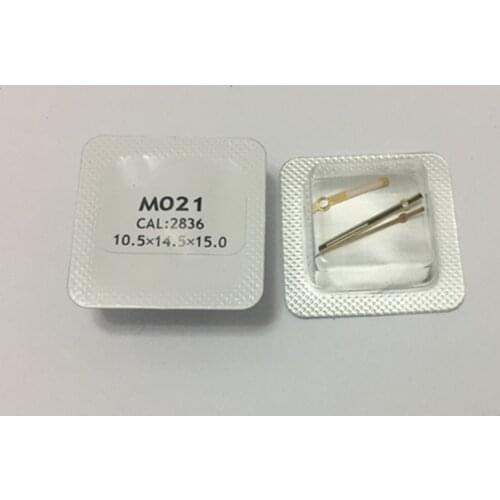 Watch accessories mens wear M021 watch ETA2836 movement accessories hands 2836 watch hands time and second hands a set