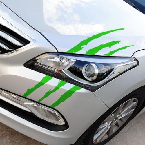 Auto Sticker Reflective Monster Claw Scratch Stripe Marks Headlight Decal for Jaguar XF XJ XJS XK S-TYPE X-TYPE XJ8 XJL XJ6 XKR