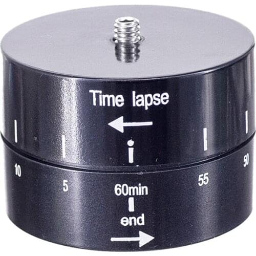For Mobile Phone Time Lapse 360 Degree Auto Rotate Camera Tripod Head Base 360 TL Timelapse For Gopro Camera SLR