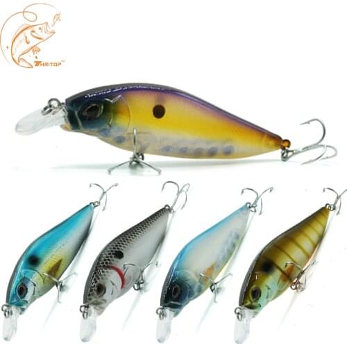 Artificial Bait Wobblers Hard Lure 12G 95MM 5 Various Colors TP090 Carp Fish Gear Bass Minnow For Fishing