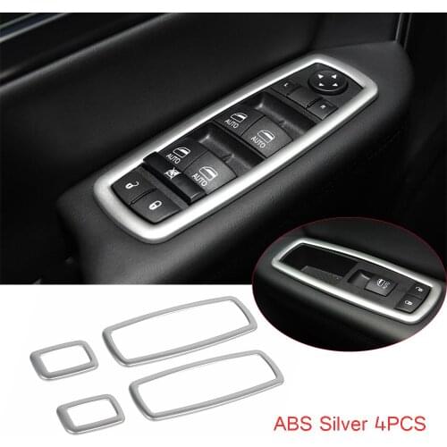 ABS Window Lift Switch Button Cover forDodg Charger Durango RAM 2011-2020