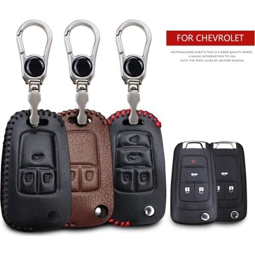 KUKAKEY Car Logo Keychain Key Case For Chevrolet Cruze Aveo Captiva Epica Sail Lacetti Mrlibu Cobalt Anti-wear Key Cover Shell