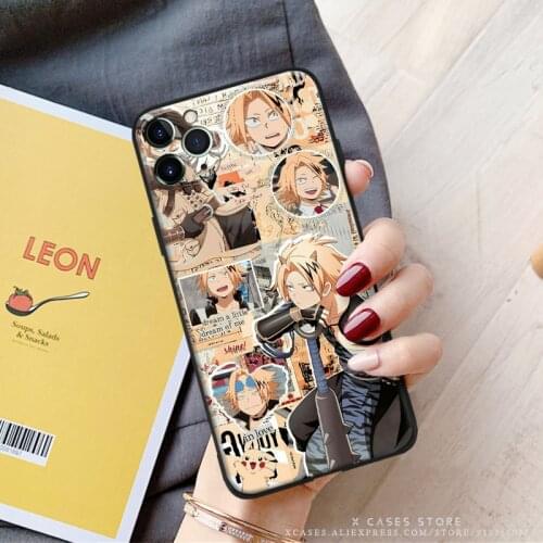Denki Kaminari My Hero Academia FOR iPhone Se 6 6s 7 8 Plus X Xr Xs 11 12 Mini Pro Max TPU Soft Silicone Phone Case Cover Shell