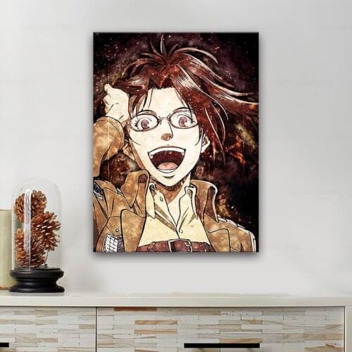 HD Printed Attack on Titan Pictures Wall Art Hange Zoe Canvas Painting Home Decor For Living Room Modular Anime Poster
