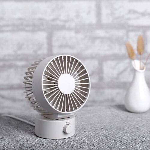 Creative New Home Desktop USB Fan Office Student Dormitory Mini Desktop Small Electric Third Gear Quiet Fan