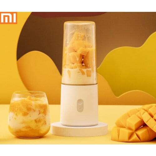 Original Xiaomi Mi Mijia Electric Extremely Fast Mixer Juicer Fruit Cup juicing Built In Rechargeable Battery Auto Clean 350ml