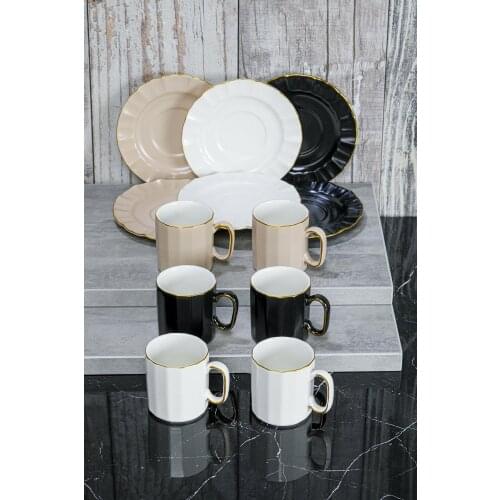 Turkey authentic WONDERFUL Colorful Luxury Porcelain Set of 6 Cups FREE SHIPPING FREE SHIPPING FREE SHIPPING